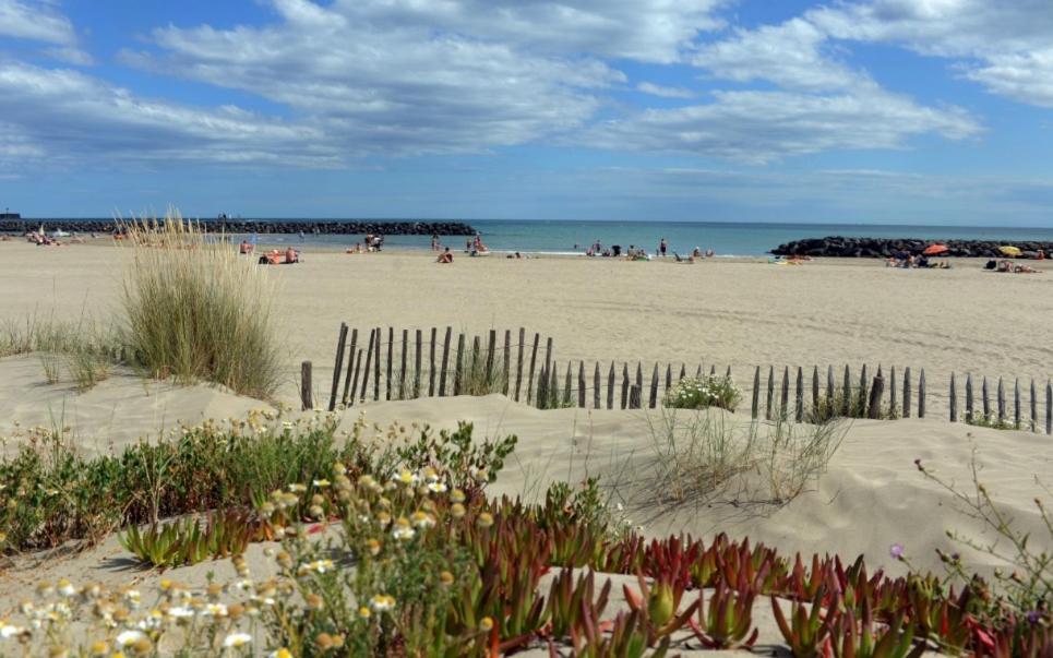 Les Maisons Sur La Plage, T2 Les Pieds Dans L'Eau Agde Exterior foto